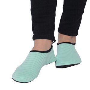 Water Shoes Barefoot Quick-Dry Aqua Socks (9-10) Mint Green